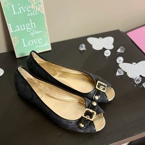 Used Coach Flats
